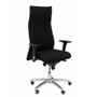 PIQUERAS Y CRESPO Sillón Albacete XL con Mecanismo Sincro y Tejido Bali Negro