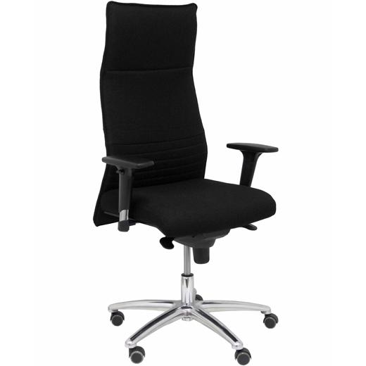 PIQUERAS Y CRESPO Sillón Albacete XL con Mecanismo Sincro y Tejido Bali Negro PIQUERAS Y CRESPO Sillón Albacete XL con Mecanismo Sincro y Tejido Bali Negro