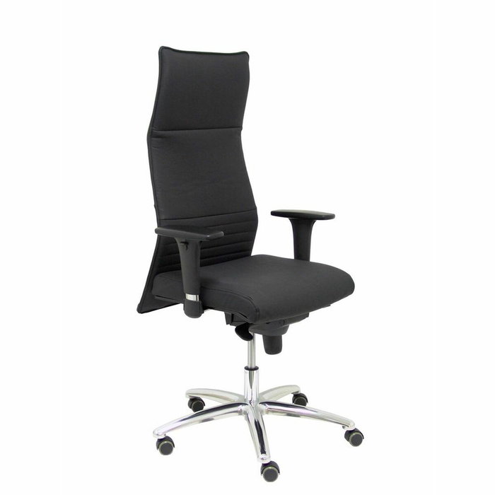PIQUERAS Y CRESPO Sillón Albacete XL en Piel Negra