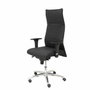 PIQUERAS Y CRESPO Sillón Albacete XL en símil piel negro