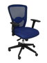 FORÖL Silla de oficina Pozuelo con mecanismo Sincro Azul