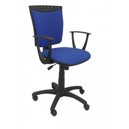 PIQUERAS Y CRESPO Silla Ferez Ergonómica Tapizada en Azul