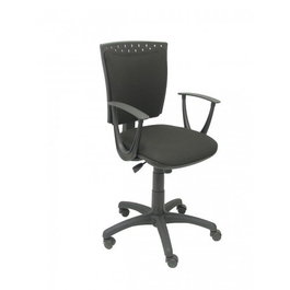 PIQUERAS Y CRESPO Silla Ferez Ergonómica Tapizada en Negro