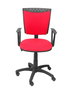 PIQUERAS Y CRESPO Silla Ferez Ergonómica Tapizada en Rojo