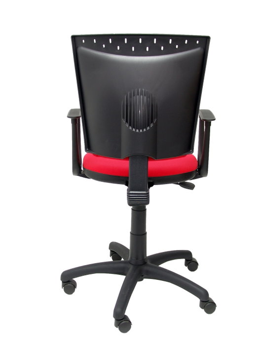 PIQUERAS Y CRESPO Silla Ferez Ergonómica Tapizada en Rojo
