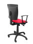 PIQUERAS Y CRESPO Silla Ferez Ergonómica Tapizada en Rojo