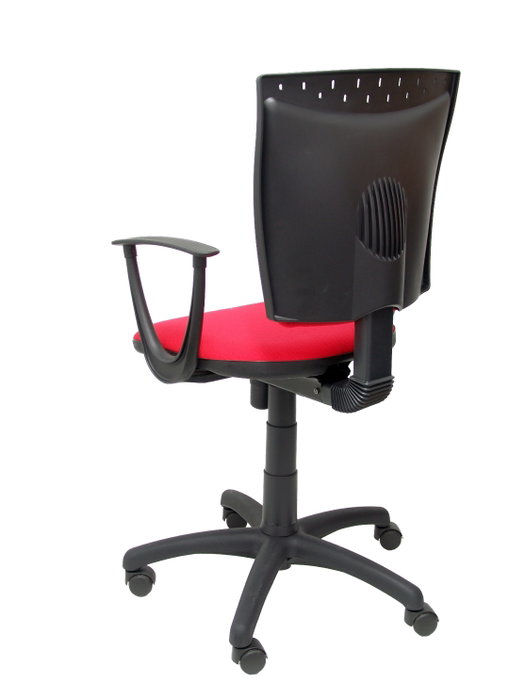 PIQUERAS Y CRESPO Silla Ferez Ergonómica Tapizada en Rojo