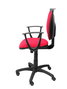 PIQUERAS Y CRESPO Silla Ferez Ergonómica Tapizada en Rojo