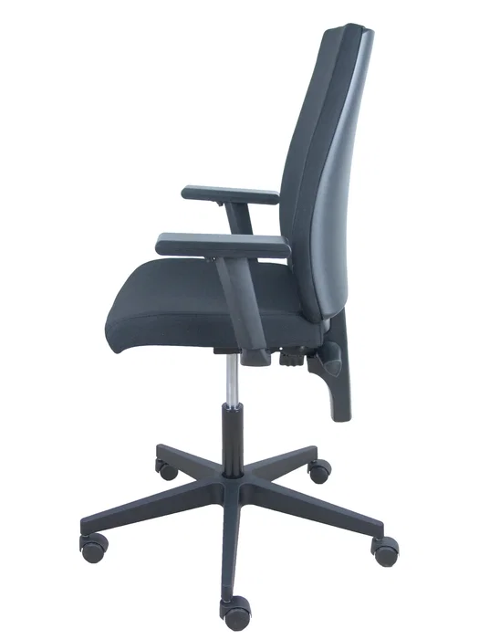 Piqueras y Crespo Silla de Oficina I-Line Aran Negro con Brazos Regulables