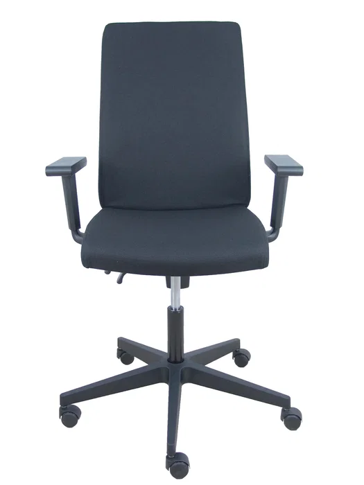 Piqueras y Crespo Silla de Oficina I-Line Aran Negro con Brazos Regulables