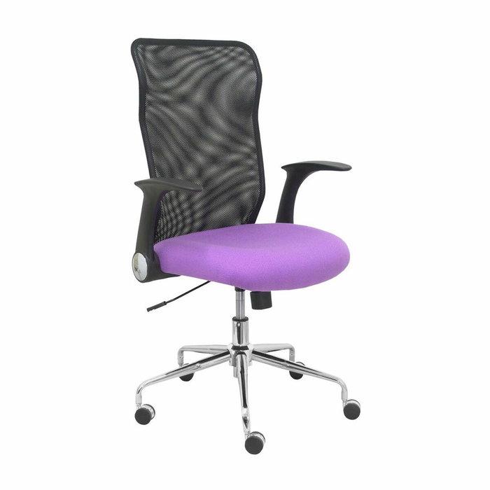 PIQUERAS Y CRESPO Silla Minaya con Brazos Abatibles y Asiento Lila