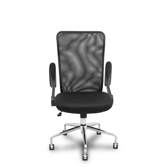 Piqueras y Crespo Silla de Oficina 4031NE - Asiento Acolchado y Respaldo de Malla