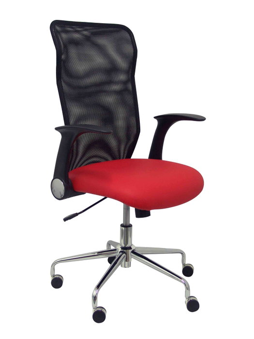 PIQUERAS Y CRESPO Silla de oficina Minaya con mecanismo basculante y brazos abatibles, color Negro PIQUERAS Y CRESPO Silla de oficina Minaya con mecanismo basculante y brazos abatibles, color Negro
