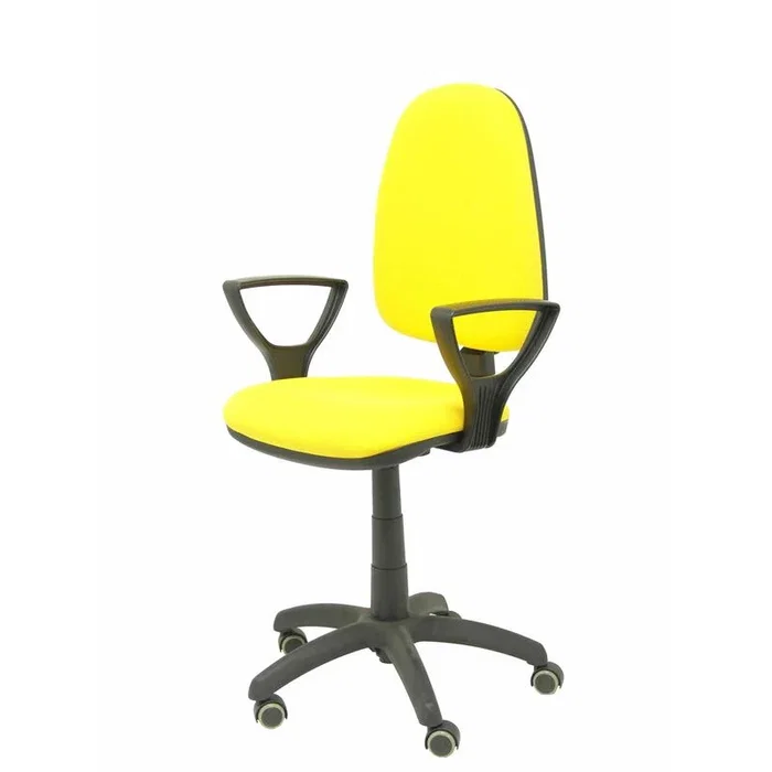 PIQUERAS Y CRESPO Silla Aýna Bali Amarillo con Brazos Fijos