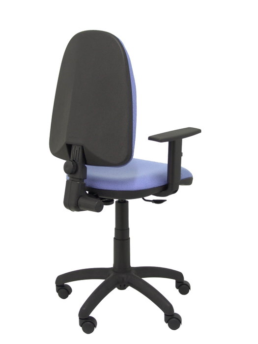 PIQUERAS Y CRESPO Silla de oficina Aýna Bali Azul claro con brazos regulables PIQUERAS Y CRESPO Silla de oficina Aýna Bali Azul claro con brazos regulables