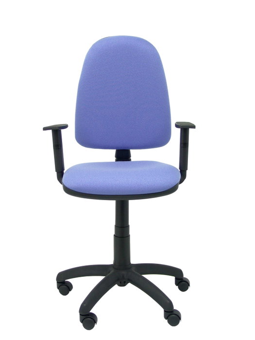 PIQUERAS Y CRESPO Silla de oficina Aýna Bali Azul claro con brazos regulables PIQUERAS Y CRESPO Silla de oficina Aýna Bali Azul claro con brazos regulables