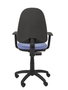 PIQUERAS Y CRESPO Silla de oficina Aýna Bali Azul claro con brazos regulables