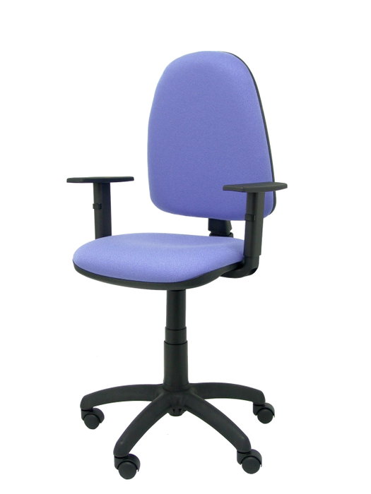 PIQUERAS Y CRESPO Silla de oficina Aýna Bali Azul claro con brazos regulables PIQUERAS Y CRESPO Silla de oficina Aýna Bali Azul claro con brazos regulables