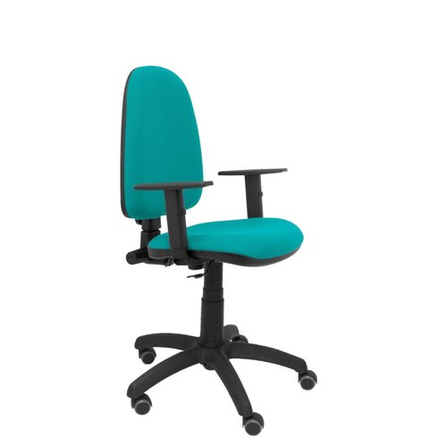 PIQUERAS Y CRESPO Silla de oficina Aýna en color Turquesa con Brazos 1D PIQUERAS Y CRESPO Silla de oficina Aýna en color Turquesa con Brazos 1D