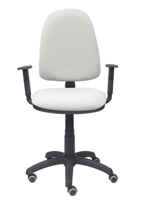 Piqueras y Crespo Silla de Oficina Ayna con Brazos 1D y Ruedas de Parqué en Gris Claro Piqueras y Crespo Silla de Oficina Ayna con Brazos 1D y Ruedas de Parqué en Gris Claro