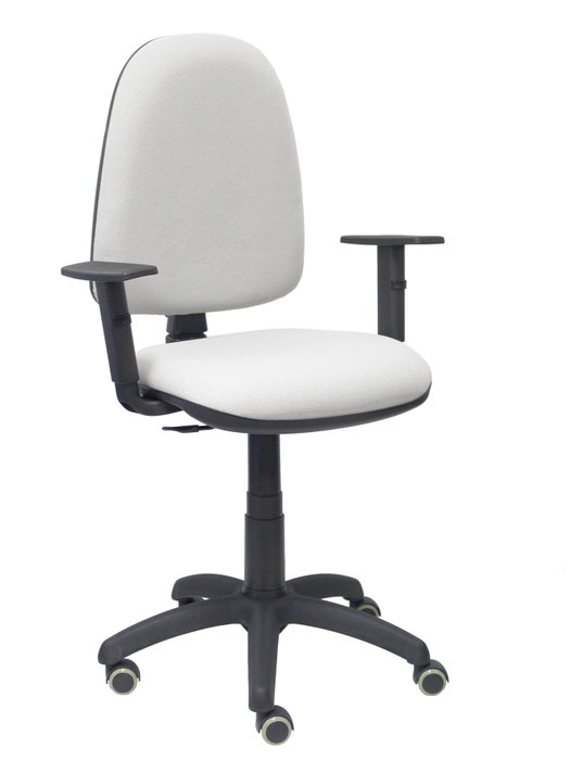 Piqueras y Crespo Silla de Oficina Ayna con Brazos 1D y Ruedas de Parqué en Gris Claro Piqueras y Crespo Silla de Oficina Ayna con Brazos 1D y Ruedas de Parqué en Gris Claro