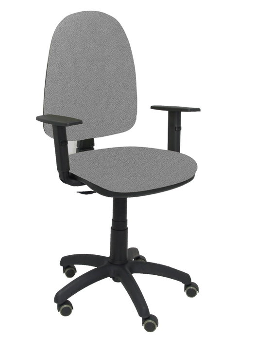 Piqueras y Crespo Silla de Oficina Ayna con Brazos 1D y Ruedas de Parqué en Gris Claro Piqueras y Crespo Silla de Oficina Ayna con Brazos 1D y Ruedas de Parqué en Gris Claro
