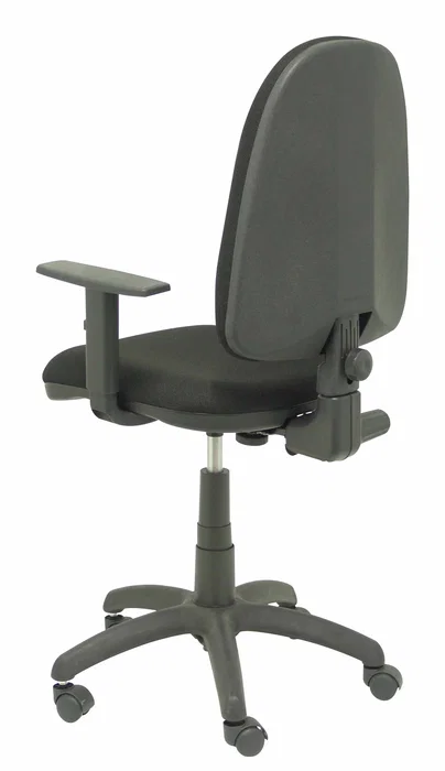 PIQUERAS Y CRESPO Silla de Oficina Aýna Bali Negro con Brazos Regulables