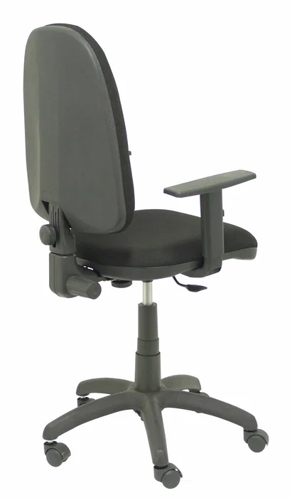 PIQUERAS Y CRESPO Silla de Oficina Aýna Bali Negro con Brazos Regulables
