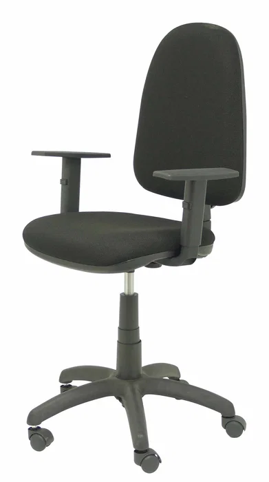 PIQUERAS Y CRESPO Silla de Oficina Aýna Bali Negro con Brazos Regulables
