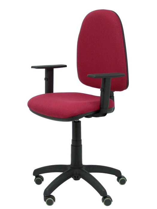 Piqueras y Crespo Silla Ayna Tejido Bali Granate con Brazos Regulables Piqueras y Crespo Silla Ayna Tejido Bali Granate con Brazos Regulables