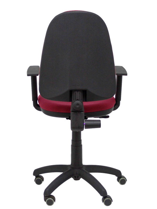 Piqueras y Crespo Silla Ayna Tejido Bali Granate con Brazos Regulables Piqueras y Crespo Silla Ayna Tejido Bali Granate con Brazos Regulables