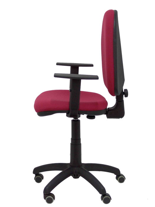 Piqueras y Crespo Silla Ayna Tejido Bali Granate con Brazos Regulables Piqueras y Crespo Silla Ayna Tejido Bali Granate con Brazos Regulables