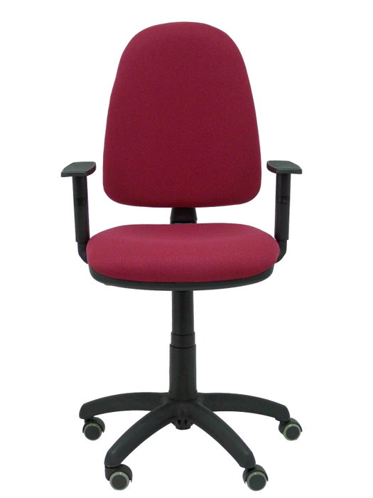 Piqueras y Crespo Silla Ayna Tejido Bali Granate con Brazos Regulables Piqueras y Crespo Silla Ayna Tejido Bali Granate con Brazos Regulables