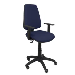 PIQUERAS Y CRESPO Silla Elche CP Bali Azul Marino con Brazos Regulables