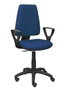 PIQUERAS Y CRESPO Silla Elche CP Bali Azul Marino con Brazos Fijos