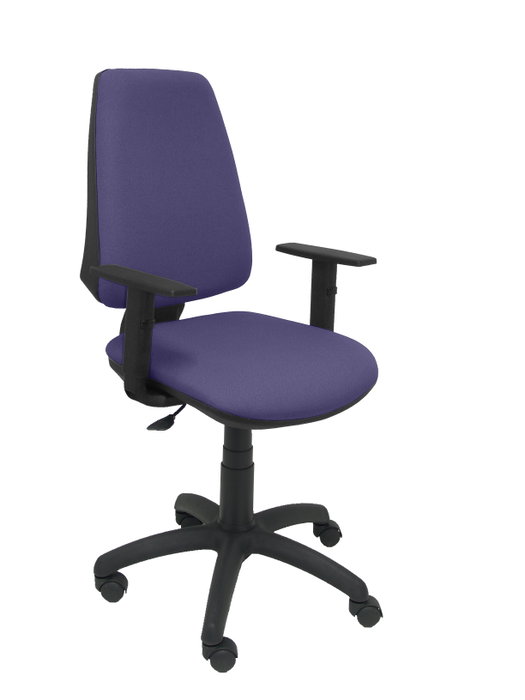 Piqueras y Crespo Silla Elche CP Bali Azul Claro con Brazos Regulables