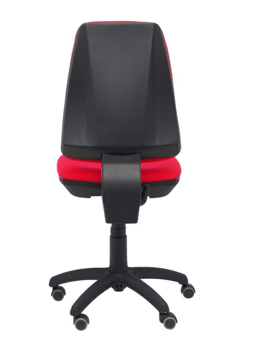 PIQUERAS Y CRESPO Silla de oficina Elche Tapizada en Tela Rojo