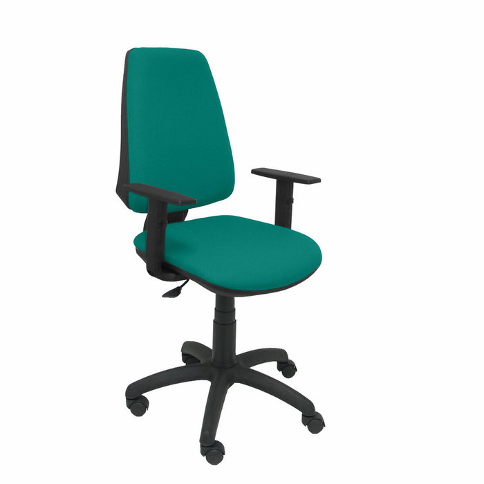 PIQUERAS Y CRESPO Silla Elche CP Bali Turquesa con Brazos Regulables