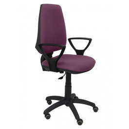 PIQUERAS Y CRESPO Silla Elche CP Bali Morado con Brazos Fijos