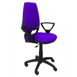 PIQUERAS Y CRESPO Silla Elche CP Bali Lila con Brazos Fijos