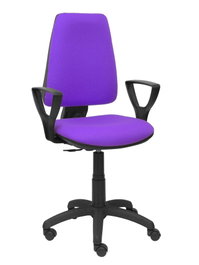 PIQUERAS Y CRESPO Silla Elche CP Bali Lila con Brazos Fijos