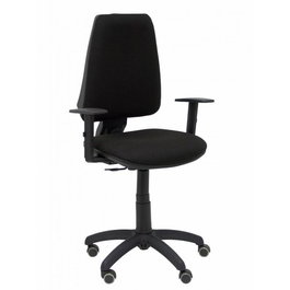 Piqueras y Crespo Silla Elche CP Bali Negro Brazos Regulables Rueda