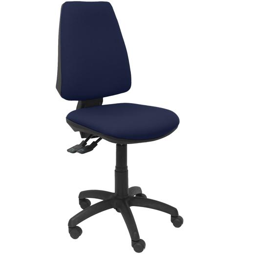 PIQUERAS Y CRESPO Silla Elche con mecanismo asíncrono, tejido Bali Azul marino PIQUERAS Y CRESPO Silla Elche con mecanismo asíncrono, tejido Bali Azul marino