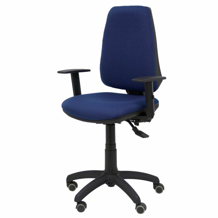 PIQUERAS Y CRESPO Silla Elche S Bali Azul Marino con Brazos Regulables
