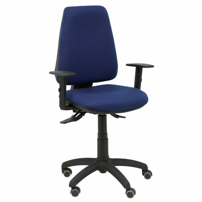 PIQUERAS Y CRESPO Silla Elche S Bali Azul Marino con Brazos Regulables