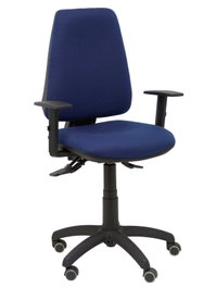 PIQUERAS Y CRESPO Silla Elche S Bali Azul Marino con Brazos Regulables
