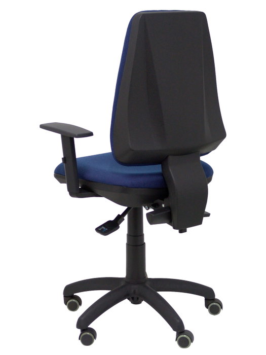 PIQUERAS Y CRESPO Silla Elche S Bali Azul Marino con Brazos Regulables