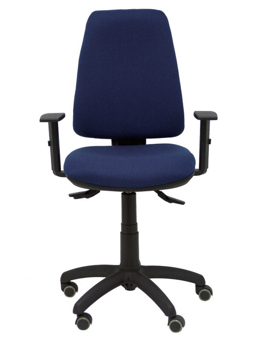 PIQUERAS Y CRESPO Silla Elche S Bali Azul Marino con Brazos Regulables