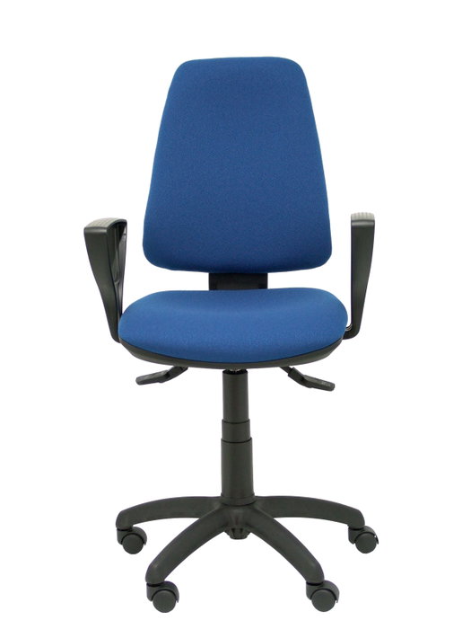 PIQUERAS Y CRESPO Silla Elche S Bali Azul Marino con Brazos Fijos