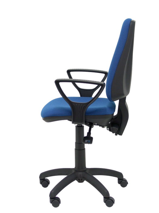 PIQUERAS Y CRESPO Silla Elche S Bali Azul Marino con Brazos Fijos